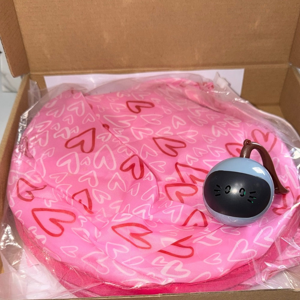 Cat Hunting Bag - Hide and Seek, Automatic Rolling Ball, Single Play Cat Toy
